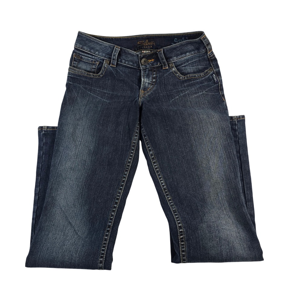 Silver Jeans Co Suki Bootcut Dark Wash Denim Jeans Women's Size 28